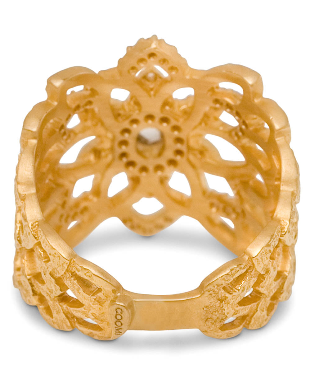 Yellow Gold Diamond Vitality Ring