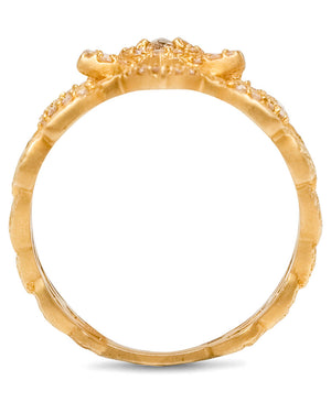 Yellow Gold Diamond Vitality Ring