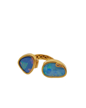 Affinity Australian Opal Illusion Ring