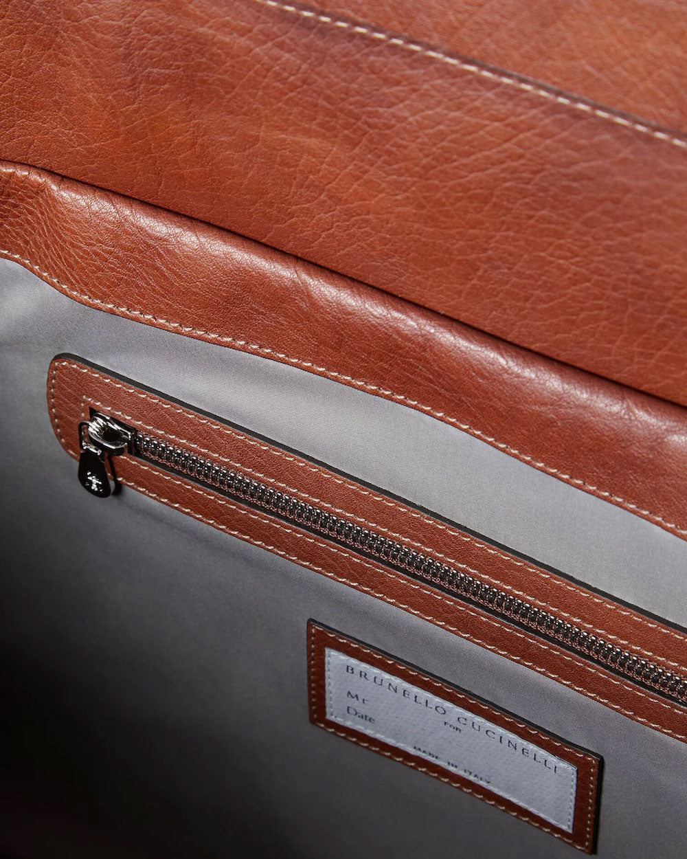 Brown Leather Travel Bag
