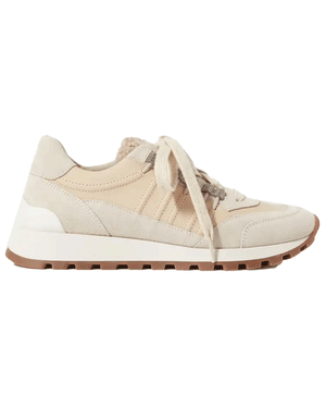 Suede Runner With Monilli Shoe Lace