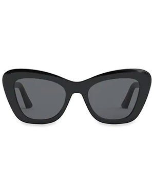 Bobby B1U Black Butterfly Sunglasses