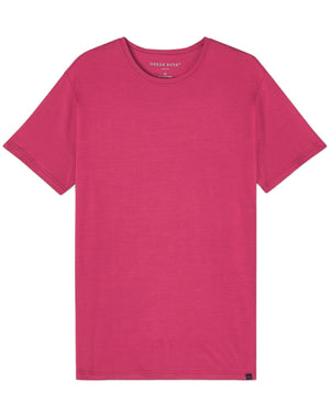 Basel 10 Short Sleeve T-Shirt in Berry