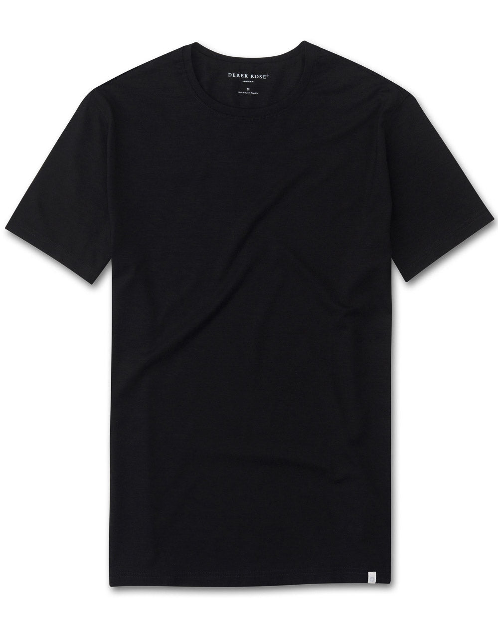 Black Short Sleeve Crewneck T-Shirt