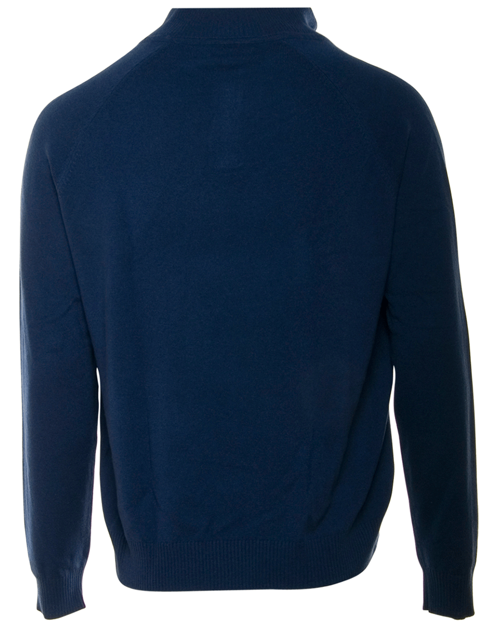 Blue Finley Half-Zip Sweater