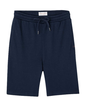Navy Quinn Cotton Modal Sweat Shorts