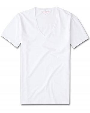White Jack V-Neck T-Shirt