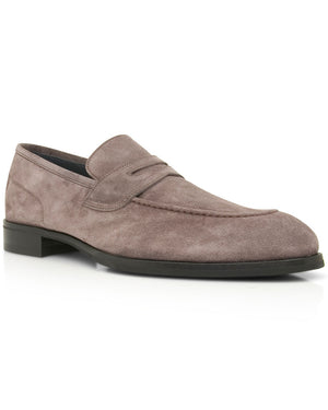 Brera Suede Loafer in Mousse