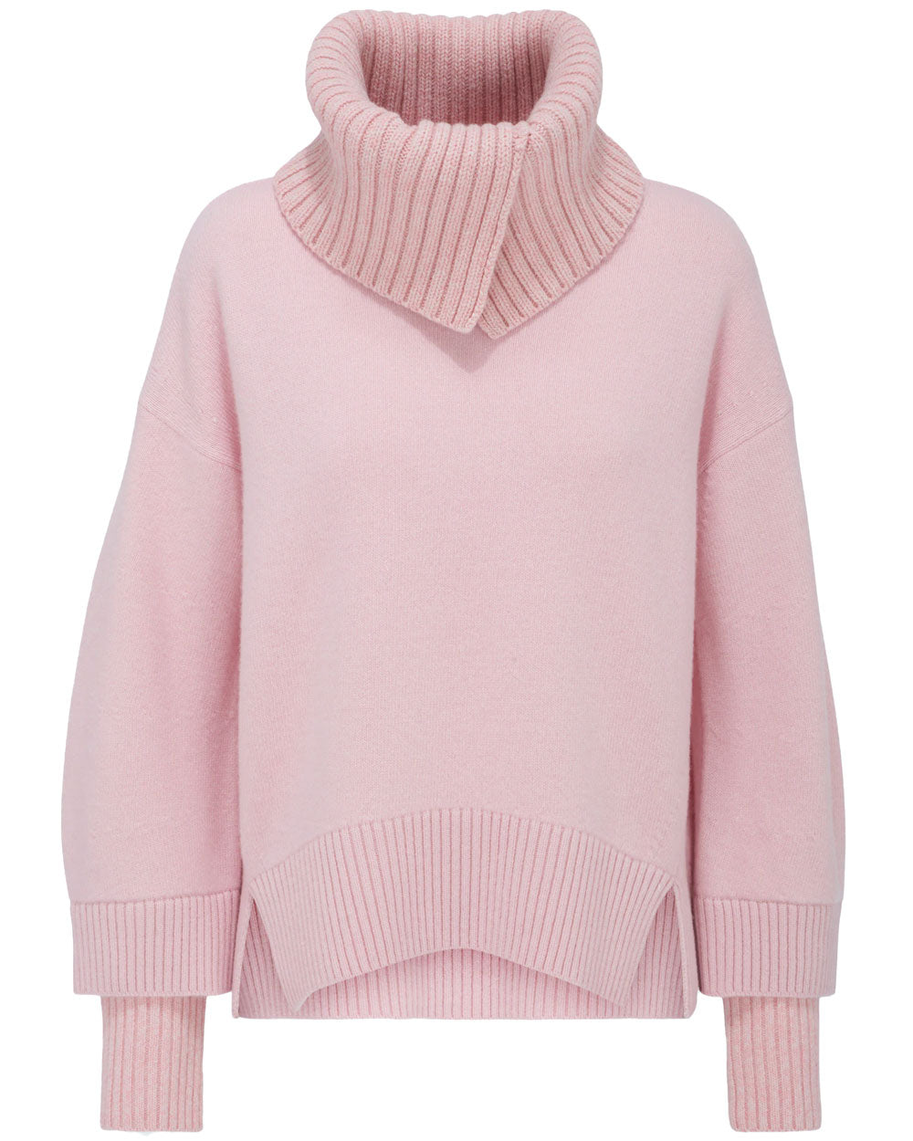 Rose Patch Timeless Ease Turtleneck Sweater