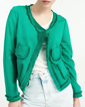 Vibrant Green Emotional Essence Jacket