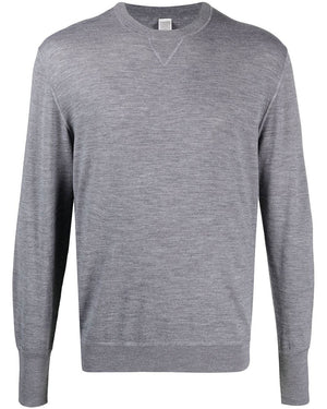 Medium Grey Round Neck Sweater