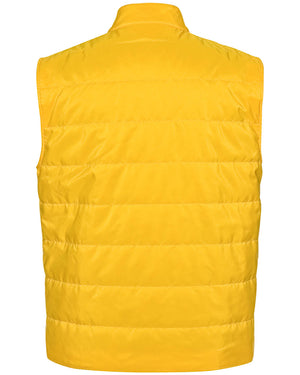 Yellow Quilted Vest