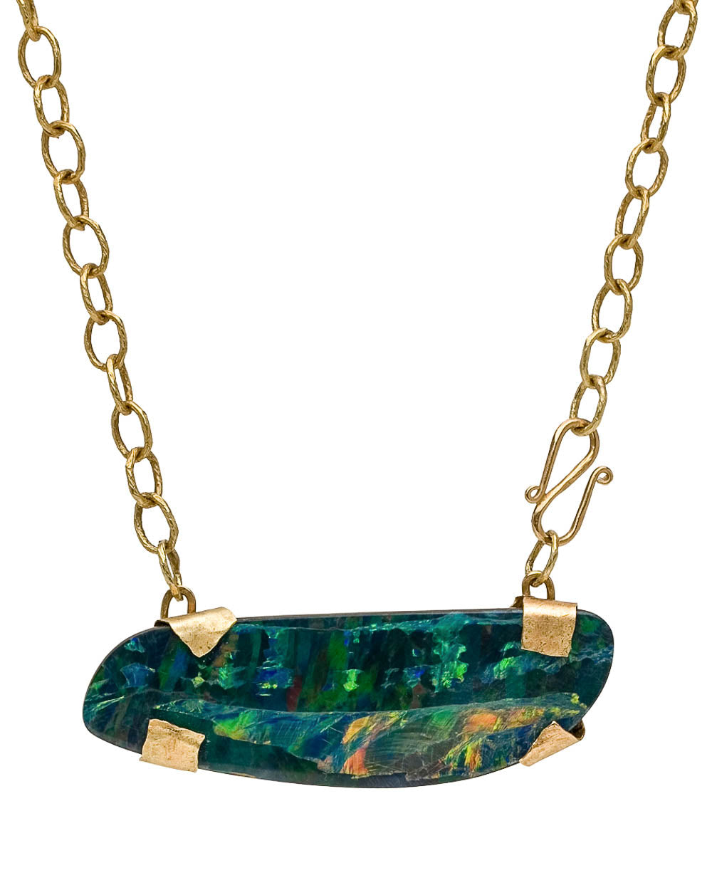Yowah Boulder Opal Doublet Necklace