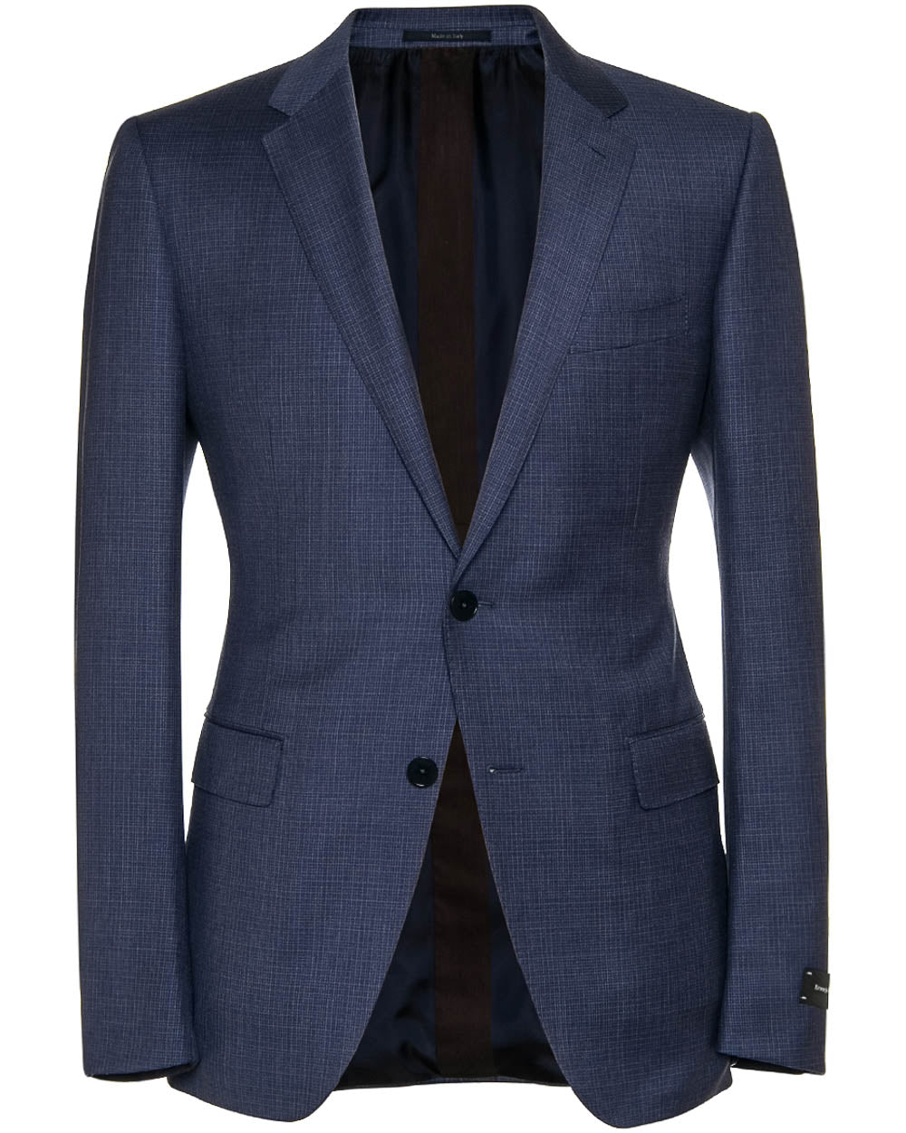 Eric Suit Jacket Blue Micro Check