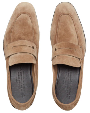 Tan L’Asola Suede Penny Loafer