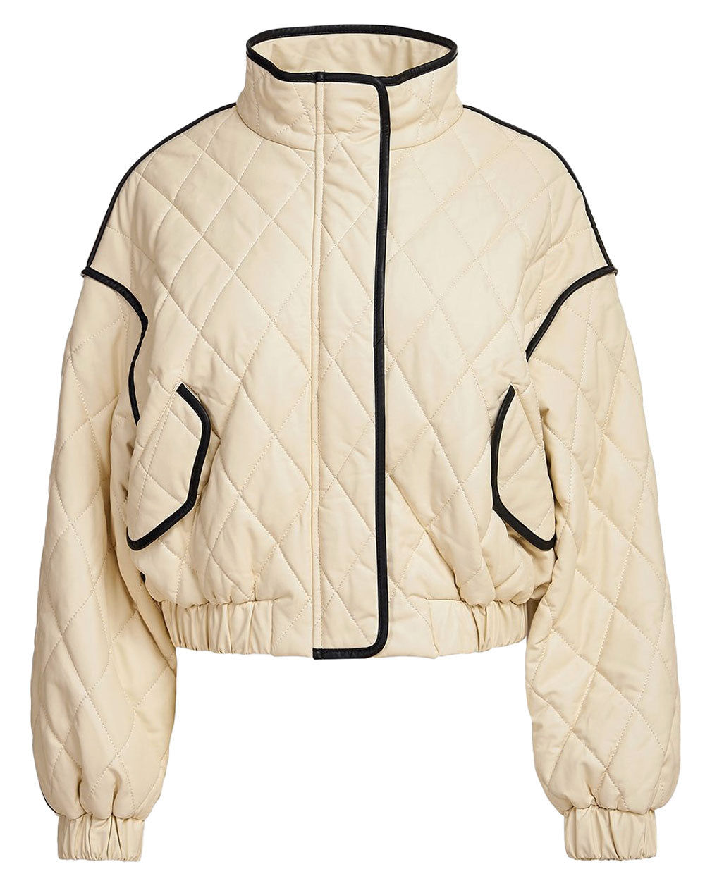 UO Quilted Cropped Puffer Jacket