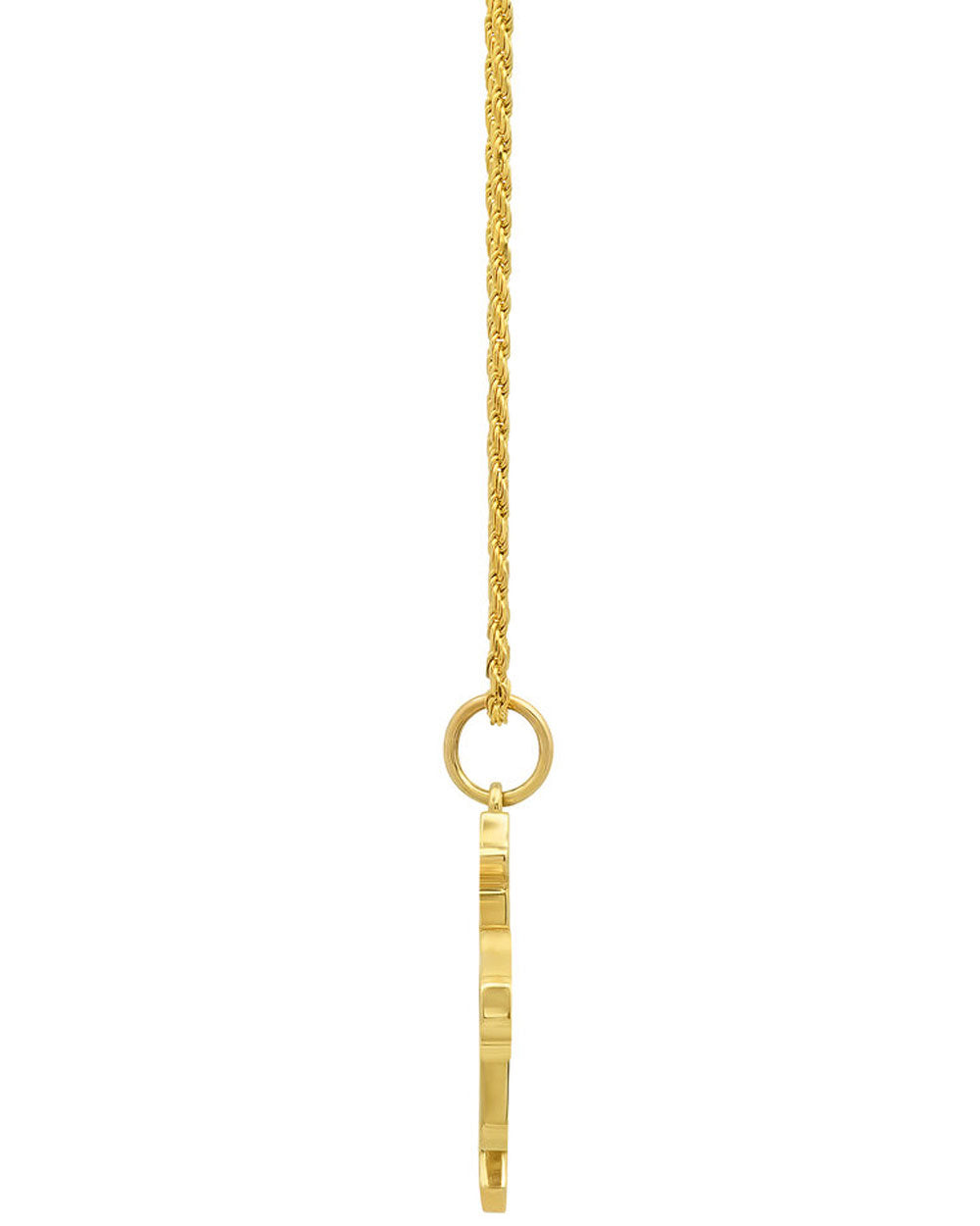 14k Yellow Gold Cowgirl Necklace