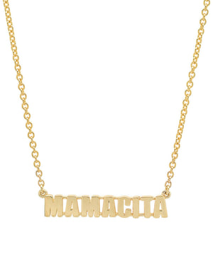 Mamacita Yellow Gold Necklace