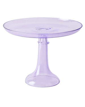 Lavender Glass Cake Stand