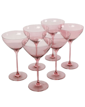 Rose Martini Glass Set