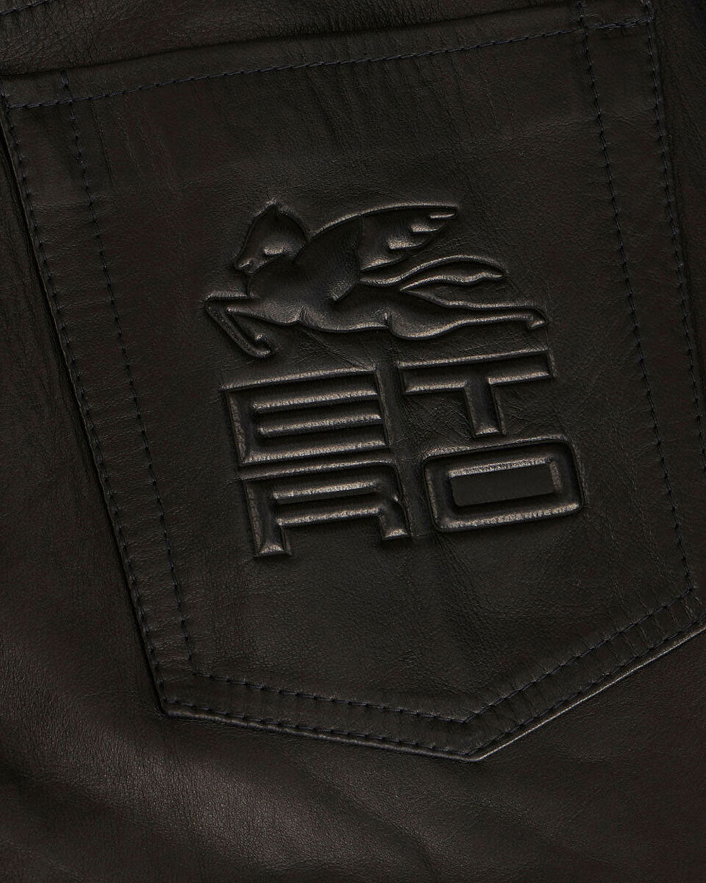 Pelle Artica Crop Leather Pant