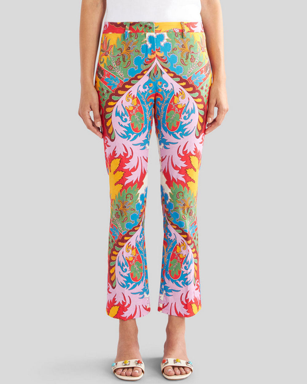 Rosso Print Bright Pant