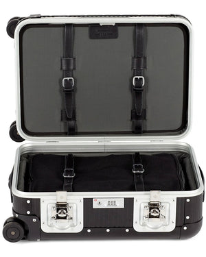 55 Bank Spinner Suitcase in Caviar Black