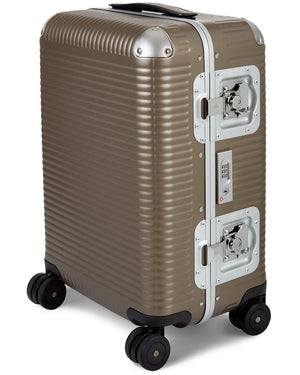 55 Bank Carry-On Spinner Suitcase in Matte Almond