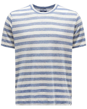 Light Blue Stripe Extreme Jersey T-Shirt