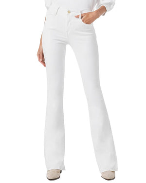Le High Flare Jean in Blanc