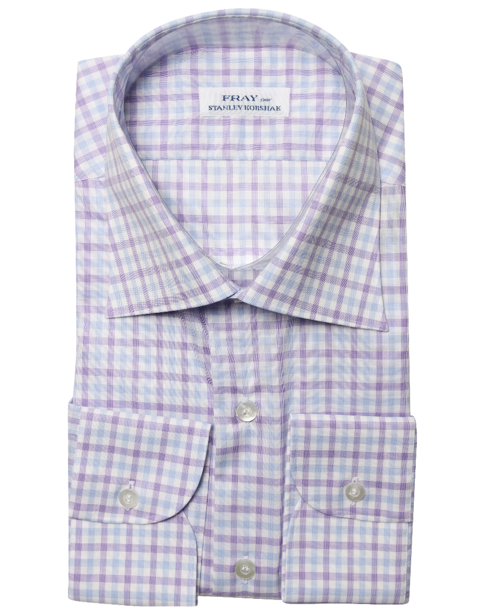 https://stanleykorshak.com/cdn/shop/products/Fray-Light-Blue-and-Purple-Micro-Checked-Cotton-Dress-Shirt-11386704_2048x2048.gif?v=1680640884