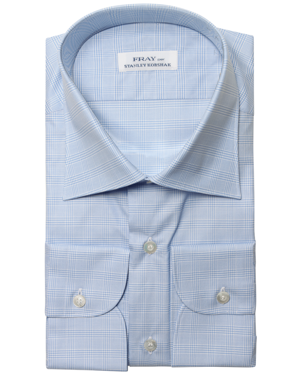 https://stanleykorshak.com/cdn/shop/products/Fray-Light-Blue-and-White-Plaid-Cotton-Dress-Shirt-11386689.gif?v=1680640919