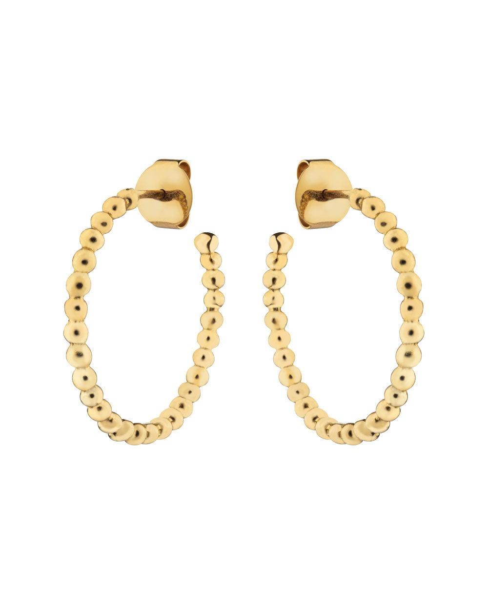 18k Yellow Gold Zelie Maxi Hoop Earrings