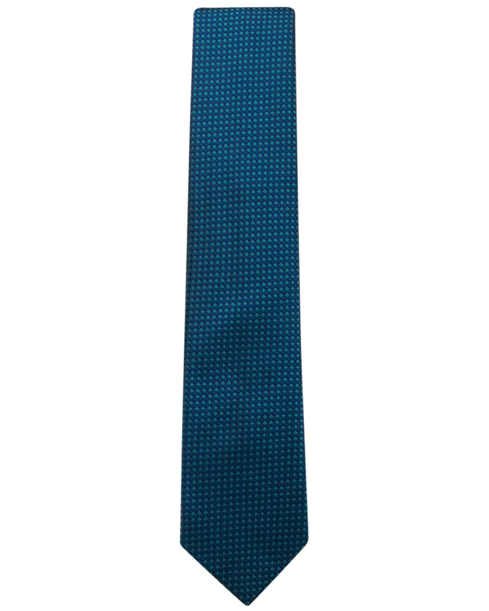Royal Blue Nonsolid Silk Tie