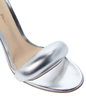 Bijoux Leather Sandal in Silver