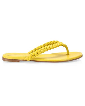 Tropea Braided Thong Sandal in Mimosa