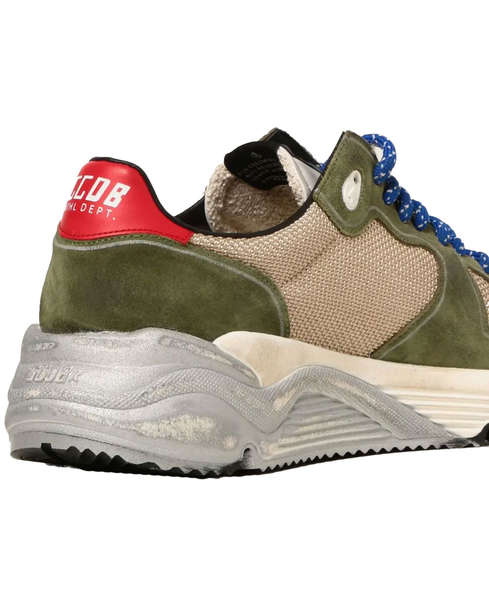 Running Sole Sneaker in Olive