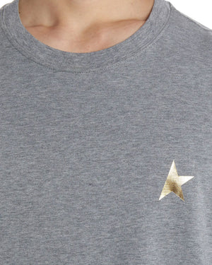 Star Collection T-Shirt in Grey with Gold Star