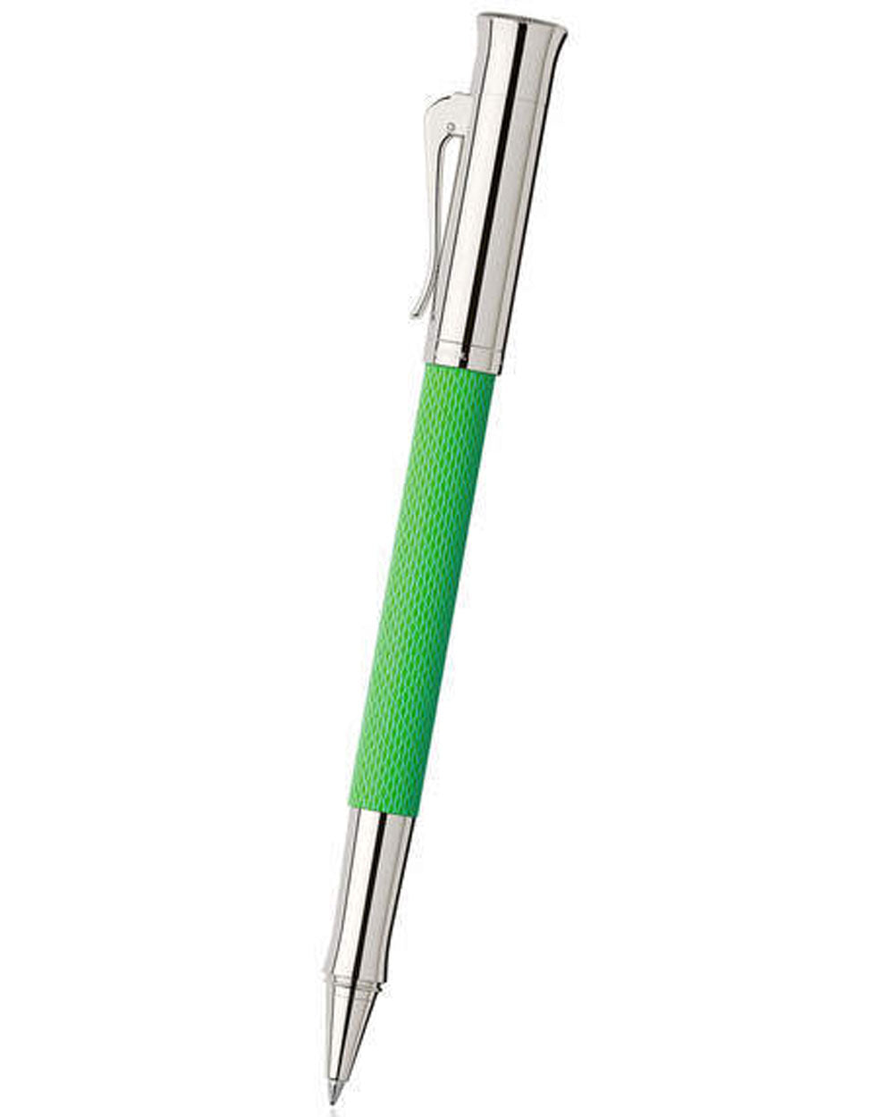 Guilloche Viper Green Rollerball Pen
