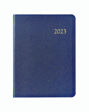 2023 Blue Leather Planner