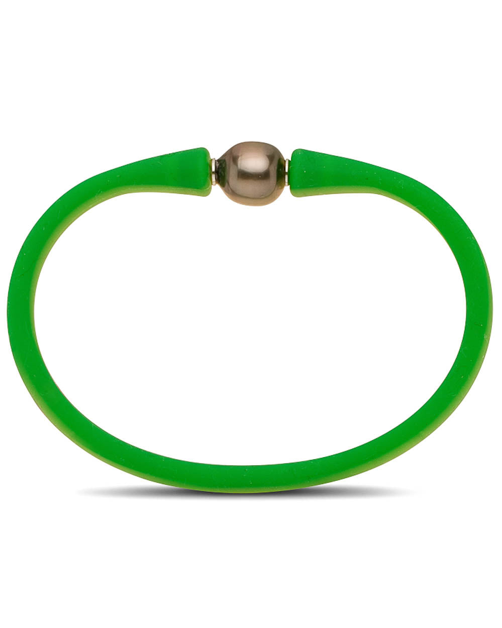 Tahitian Pearl Neon Green Maui Bracelet