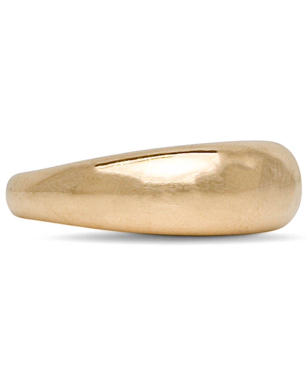 Yellow Gold Small Dome Ring