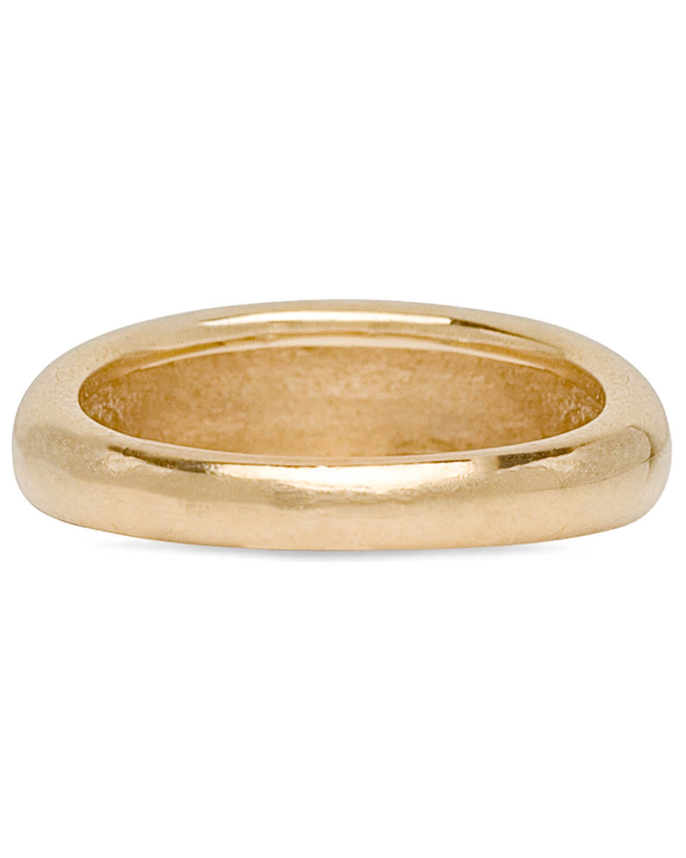 Yellow Gold Small Dome Ring