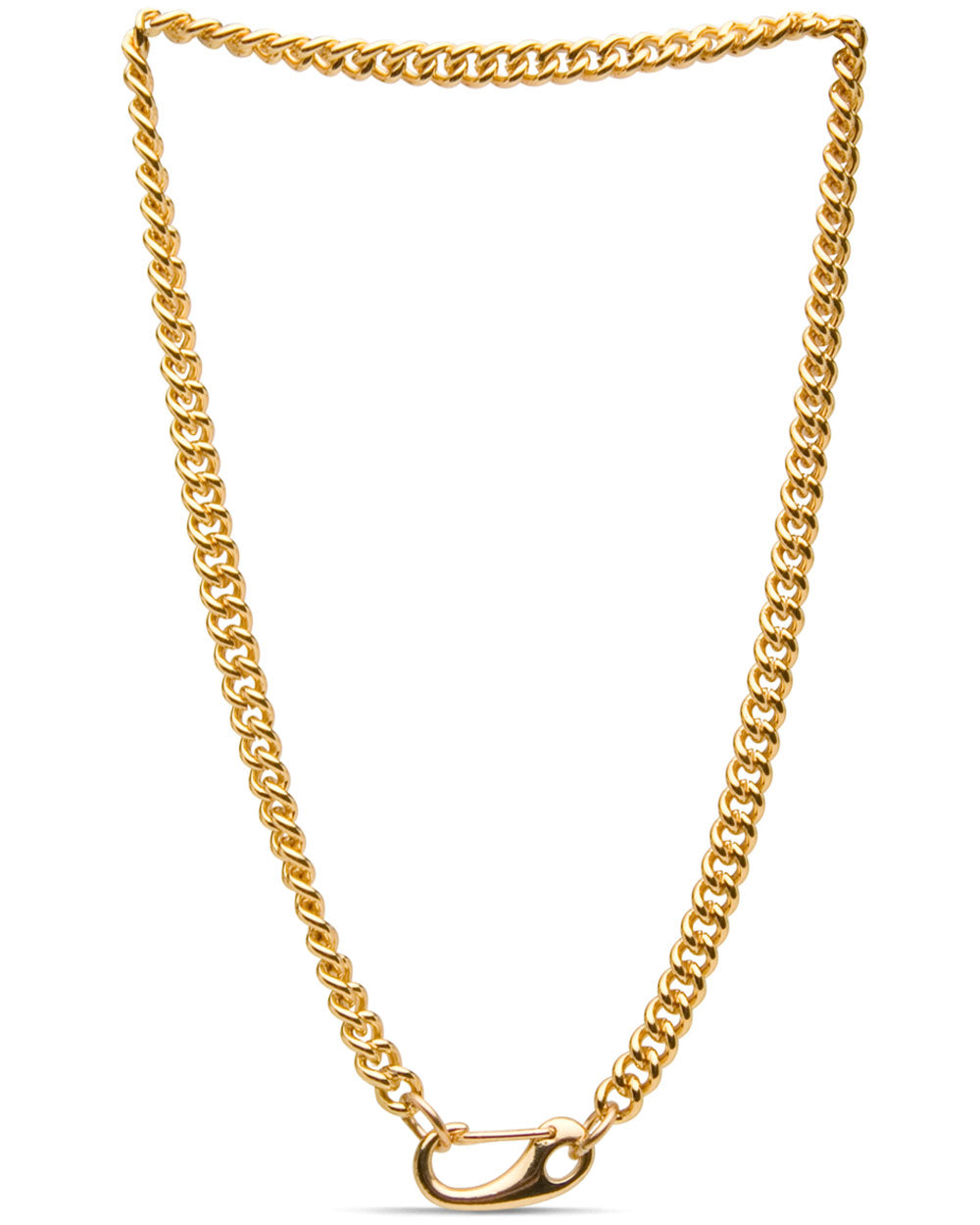 Claw Clasp Cuban Link Necklace