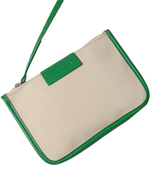 Calella Tote in Beige and Green