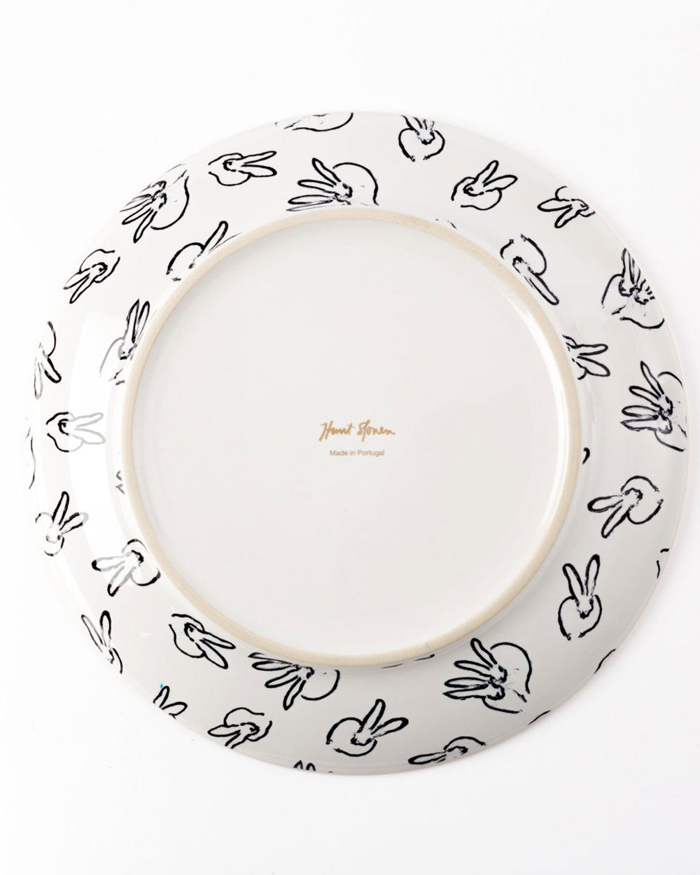 White Rabbit Run Dinner Plate