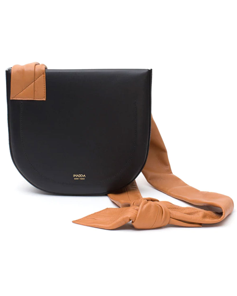 Georgia Handbag in Noir and Tan