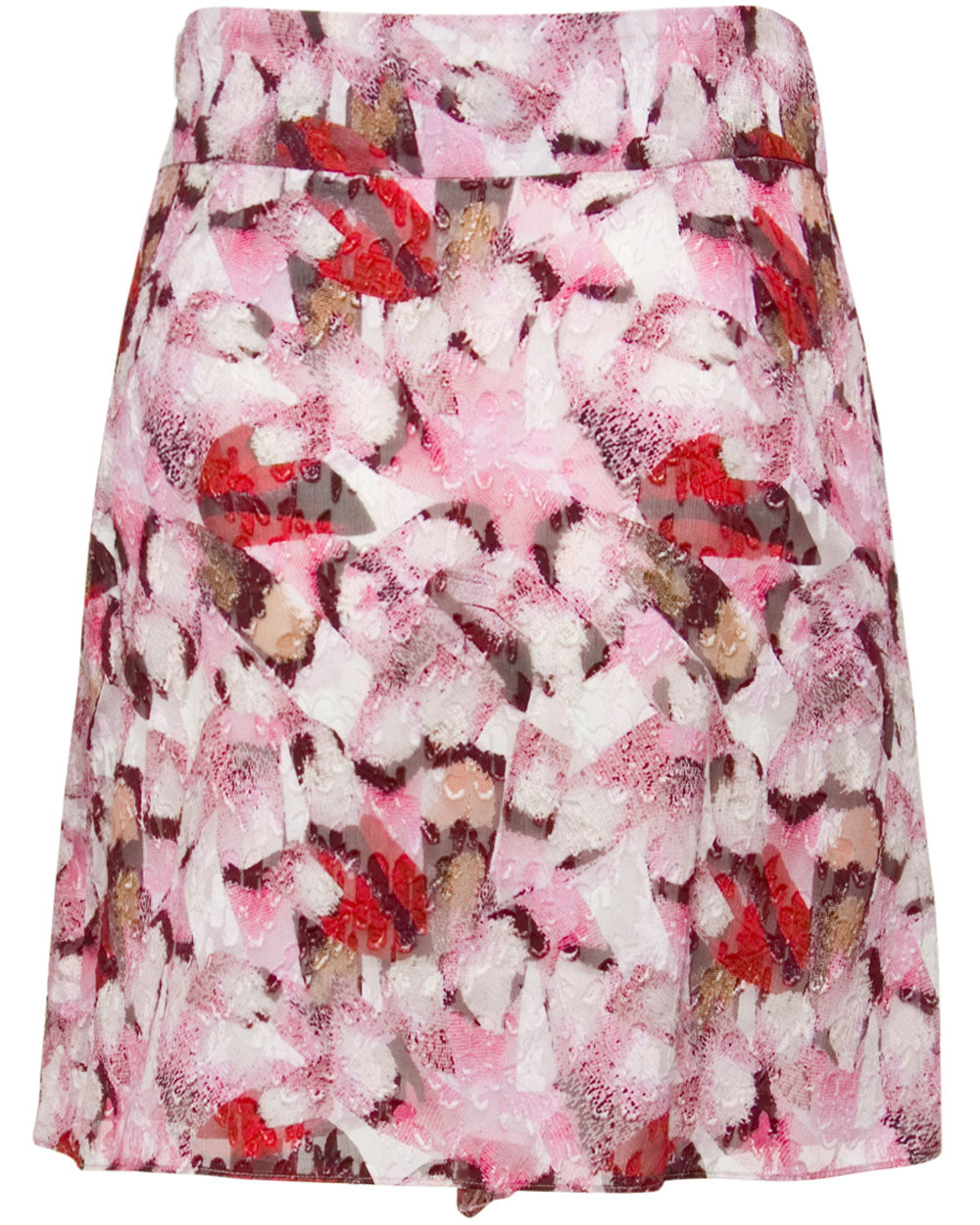 Mixed Pink Cartis Mini Skirt