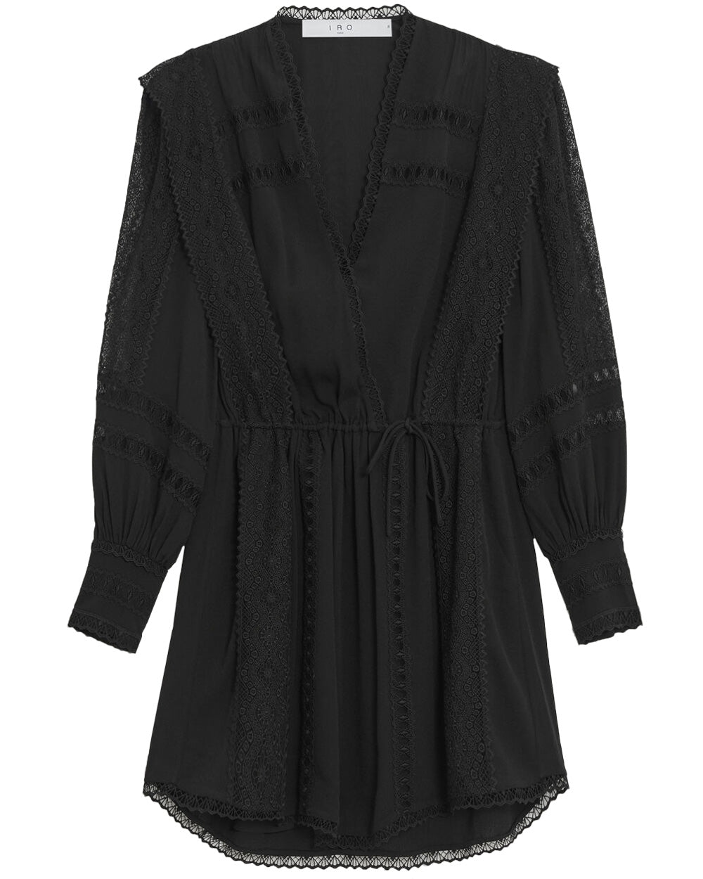 Black Long Sleeve Cassie Mini Dress