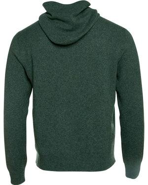 Green Soft Cashmere Hoody